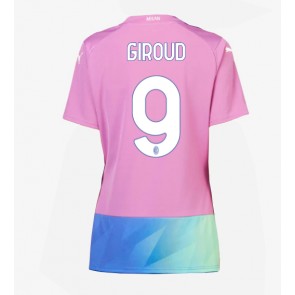 AC Milan Olivier Giroud #9 Tredje Tröja Kvinnor 2023-24 Kortärmad